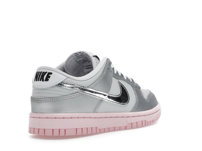 Nike Dunk Low LX Metallic Silver Pink Foam (Women's)