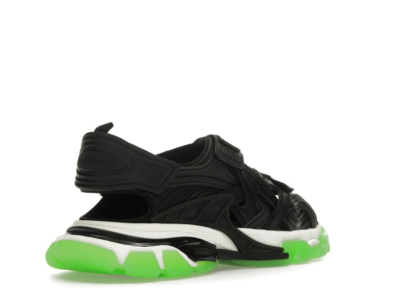 Balenciaga Track Sandal Black White Green