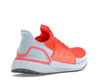 adidas Ultra Boost 19 Solar Red Glow Blue