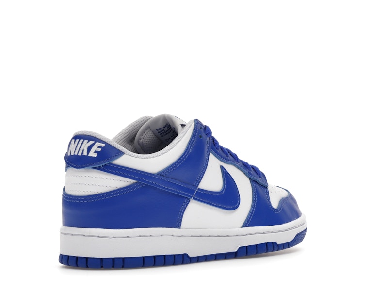 Nike Dunk Low White Hyper Royal (GS)