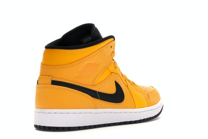 Jordan 1 Mid University Gold Black