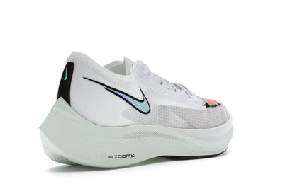 Nike ZoomX Vaporfly Next% White Hyper Jade Flash Crimson