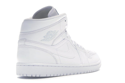 Jordan 1 Mid Triple White (2018)