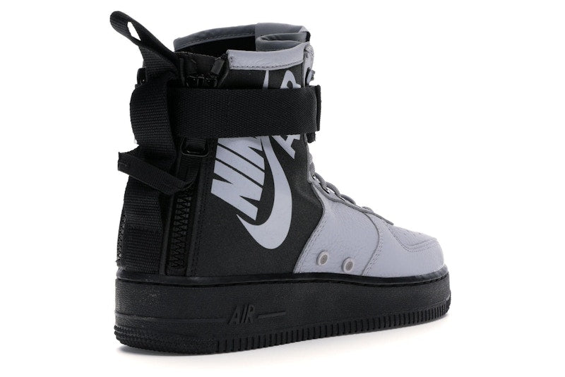 Nike SF Air Force 1 Mid Wolf Grey Black