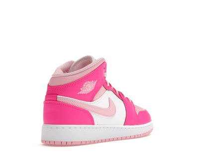 Jordan 1 Mid Fierce Pink (GS)