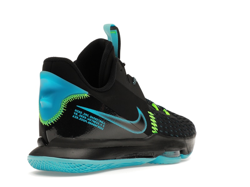 Nike LeBron Witness 5 Black Light Blue Fury