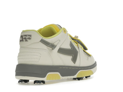 OFF-WHITE Out Of Office OOO Low Tops Golf Paris Hilinski Gray Yellow