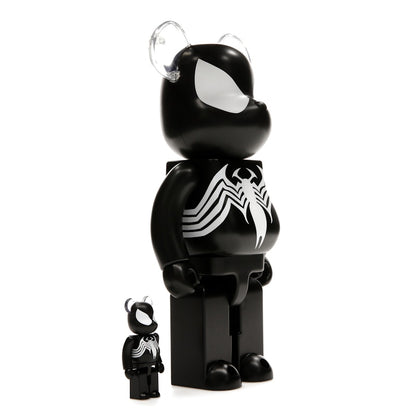 Bearbrick x Marvel Spider-Man Black Costume 100% & 400% Set