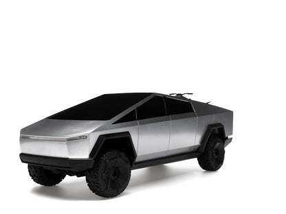 Hot Wheels x Tesla Cybertruck 1:10 Scale RC Car (2021 Version w/ Cyberquad)