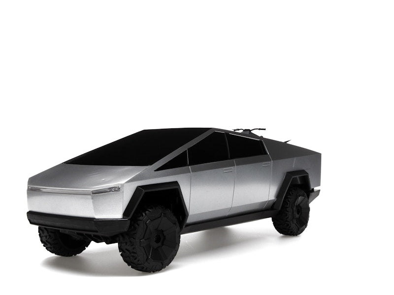 Hot Wheels x Tesla Cybertruck 1:10 Scale RC Car (2021 Version w/ Cyberquad)