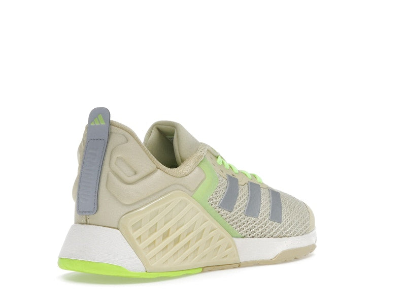 adidas Dropset 3 Strength Powder Yellow Matte Silver Lucid Lemon (Women's)