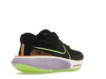 Nike ZoomX Invincible Run Flyknit 2 Black Lilac Ghost Green