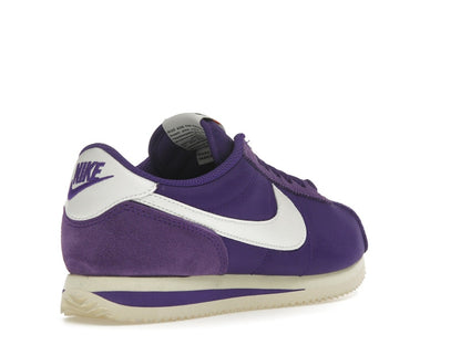 Nike Cortez Textile Field Purple Alabaster Safety Orange Summit White (Women's)