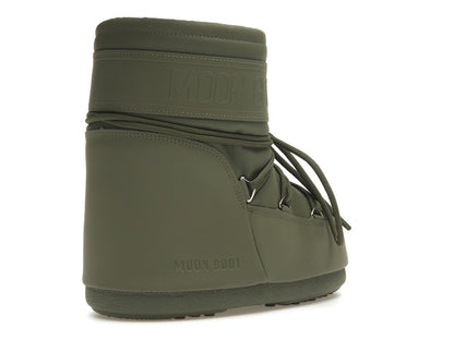 Moon Boot Icon Rubber Low Boot Khaki