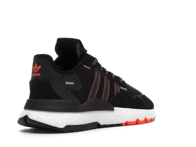 adidas Nite Jogger Core Black Solar Orange