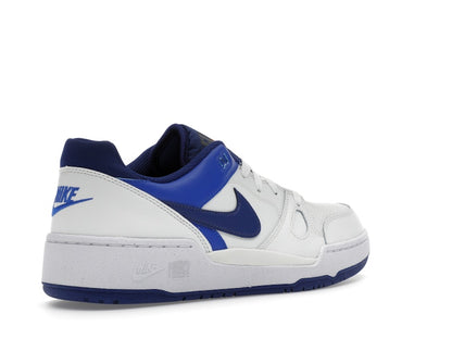 Nike Full Force Low Summit White Racer Blue Deep Royal Blue
