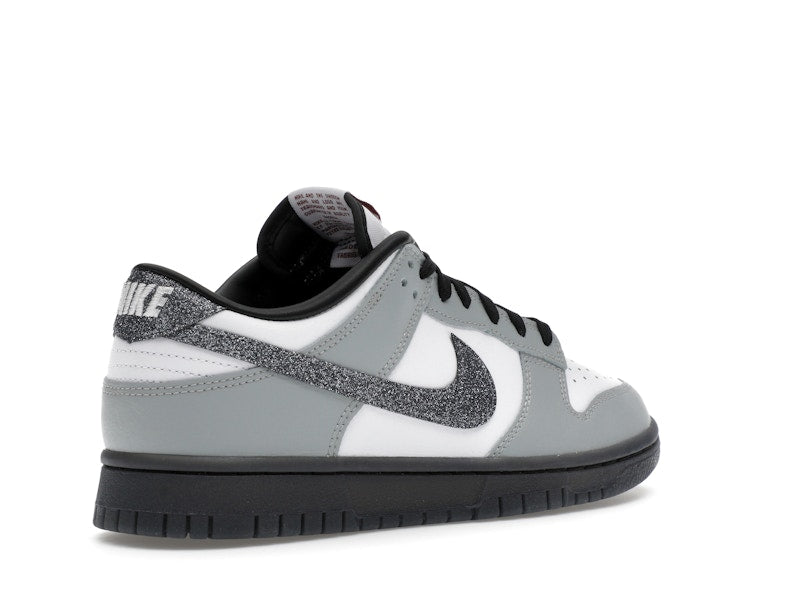 Nike Dunk Low LX Glitter Swoosh White Light Smoke Grey (Women's)
