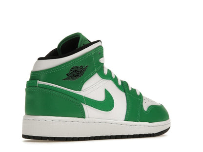 Jordan 1 Mid Lucky Green (GS)