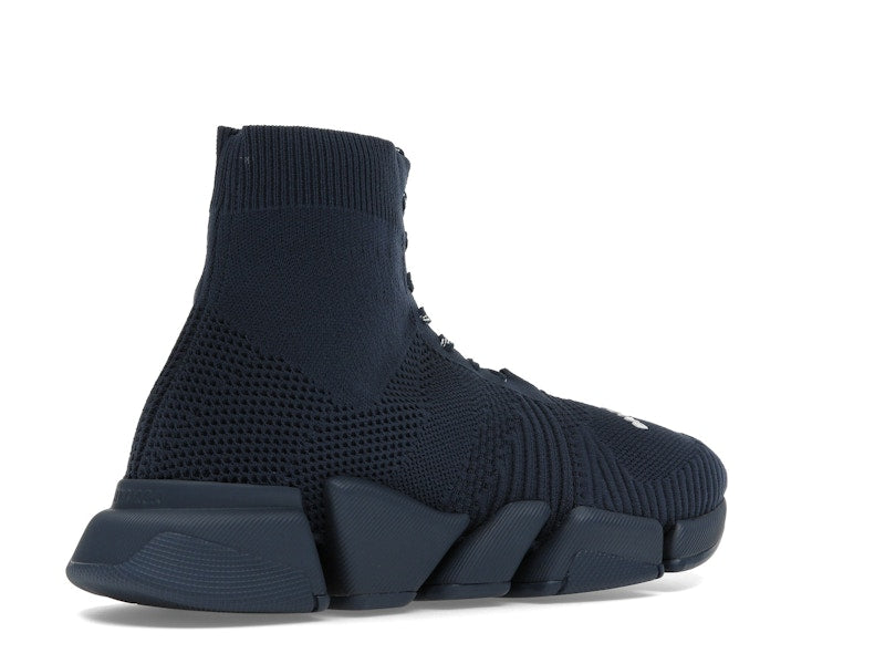 Balenciaga Speed 2.0 Lace Up Recycled Dark Blue