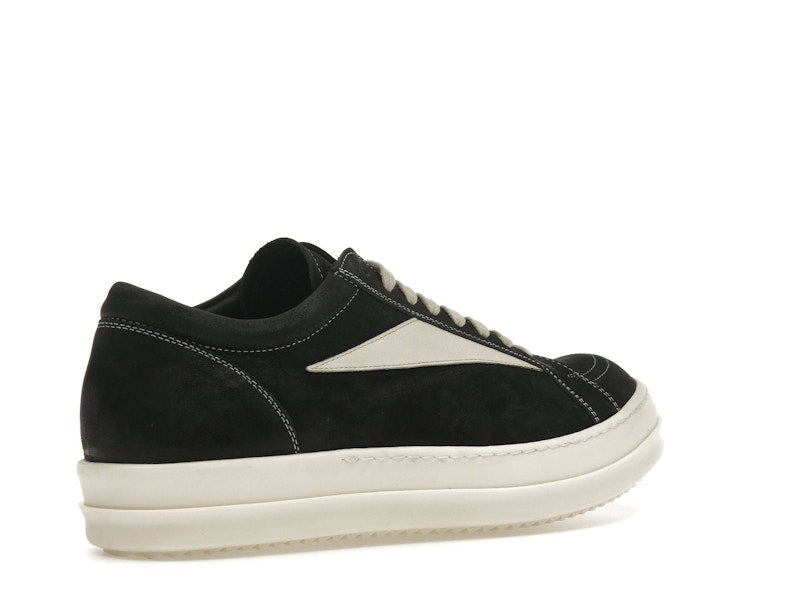 Rick Owens Luxor Vintage Sneaks Black Milk