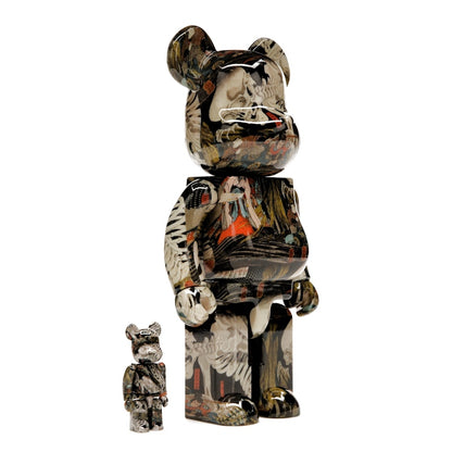 Bearbrick Utagawa Kuniyoshi (The Haunted Old Palace at Soma) 100% & 400% Set
