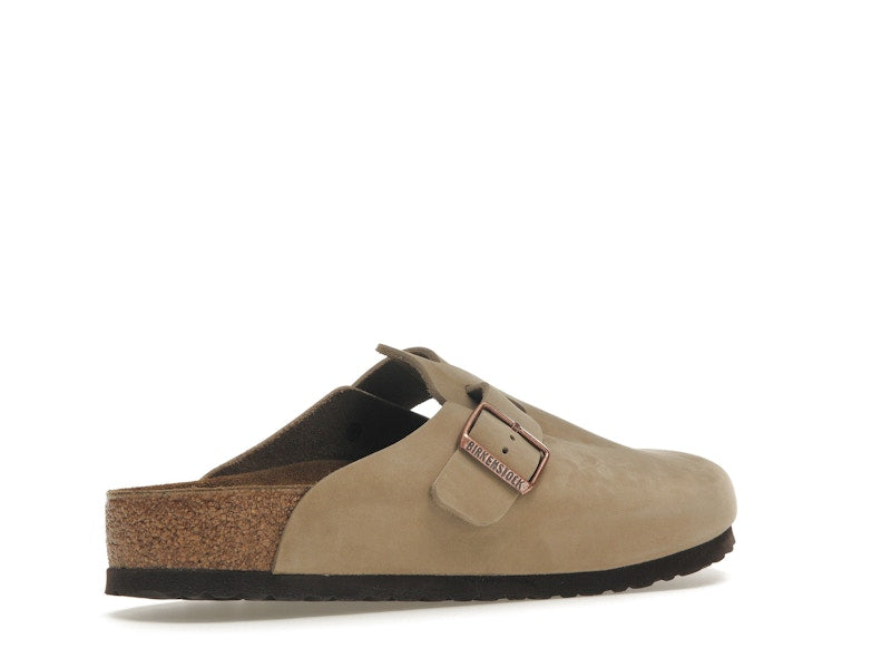 Birkenstock Boston Oiled Leather Tobacco Brown