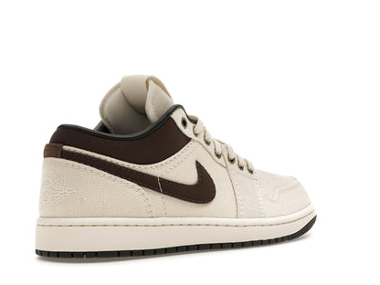 Jordan 1 Low Premium Pale Ivory Off Noir Baroque Brown