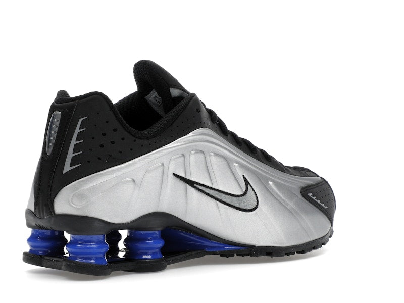 Nike Shox R4 Metallic Silver Black Racer Blue (Women's)