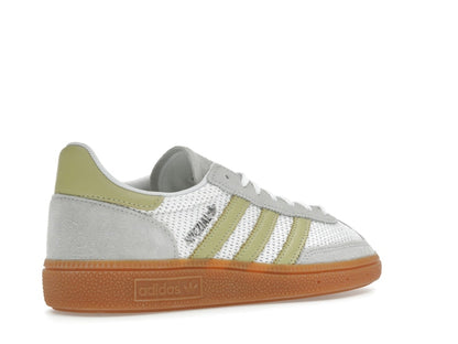 adidas Handball Spezial White Powder Yellow (Women's)