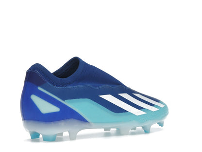 adidas Crazyfast.3 Laceless FG Bright Royal Cloud White Solar Red