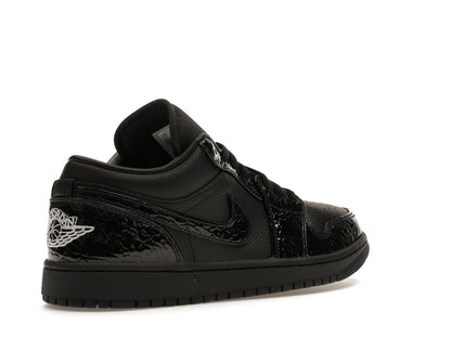 Jordan 1 Low SE Patent Elephant Black (Women's)