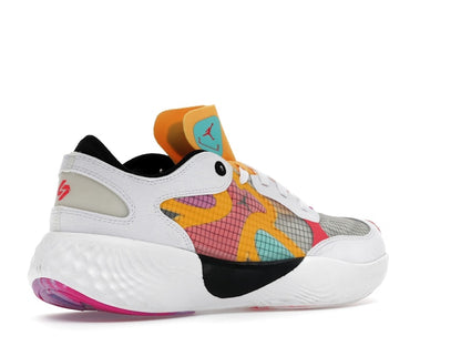 Jordan Delta 3 Nitro Low Luka Doncic White Black Dynamic Turquoise