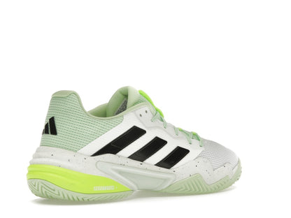 adidas Barricade 13 Cloud White Core Black Semi Green Spark