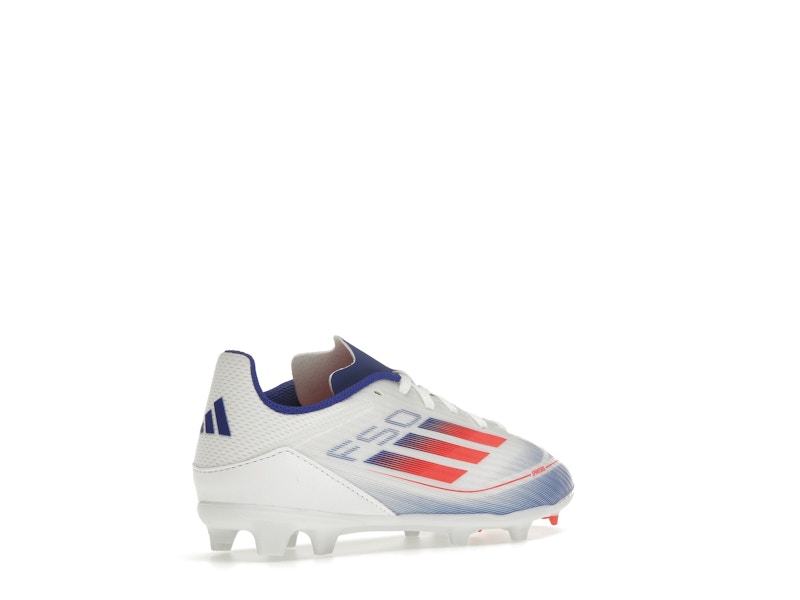 adidas F50 League Multi-Ground Cloud White Solar Red Lucid Blue (GS)