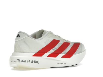 adidas Adizero EVO SL Off White Better Scarlet