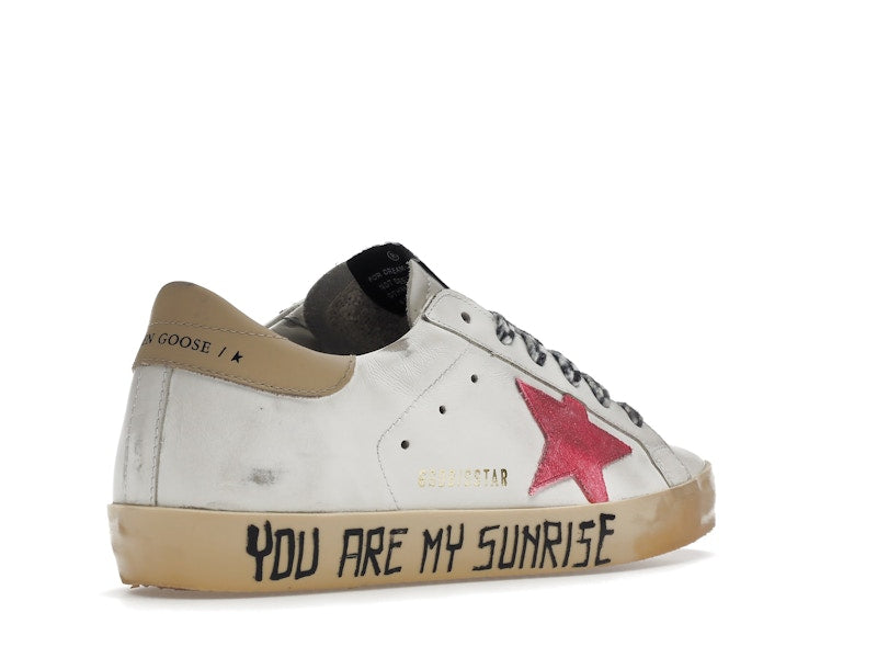 Golden Goose Super-Star You Are My Sunrise White Red (Women's)