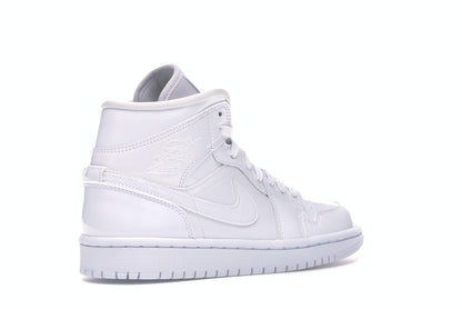 Jordan 1 Mid Triple White (Women's)