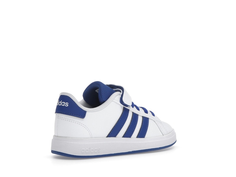 adidas Grand Court 2.0 Cloud White Royal Blue Core Black (PS)