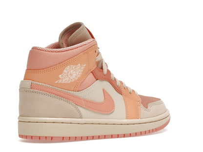 Jordan 1 Mid Apricot Orange (Women's)