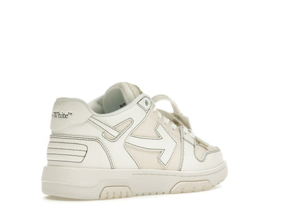 OFF-WHITE Out Of Office OOO Low Tops Cream White (Women's)