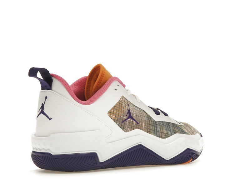 Jordan One Take 4 White Court Purple Canyon Gold
