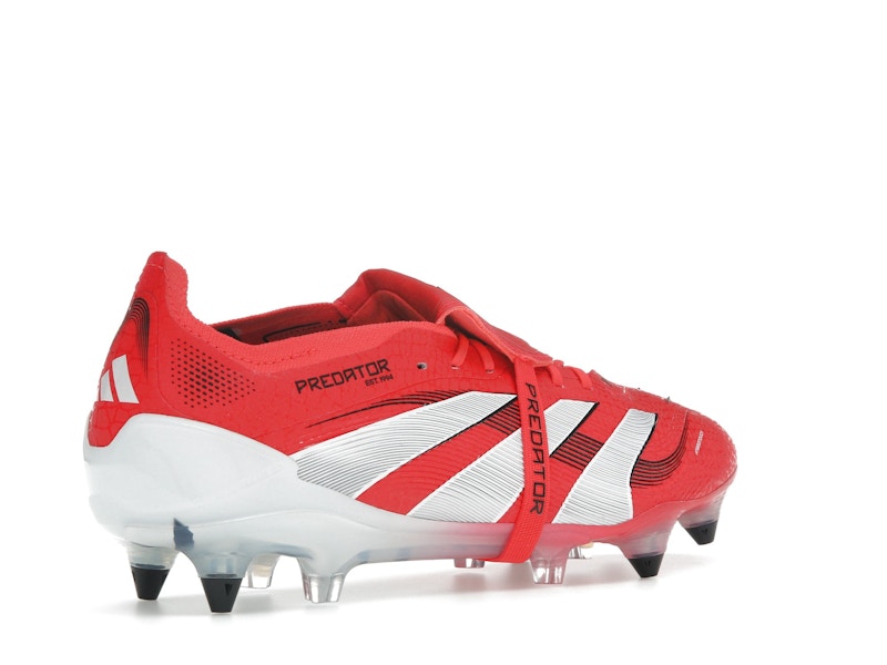 adidas Predator Elite Fold-Over Tongue SG Lucid Red Cloud White Core Black