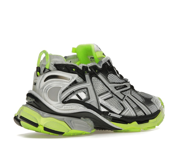 Balenciaga Runner White Neon Yellow