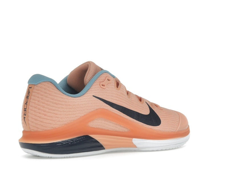 Nike Court Vapor 12 Clay Apricot Agate White Denim Turquoise Obsidian