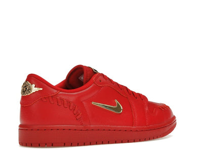 Jordan 1 Low Method of Make Gym Red Metallic Gold (Women's)