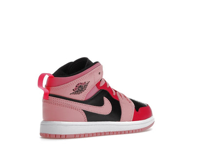 Jordan 1 Mid Coral Chalk (PS)