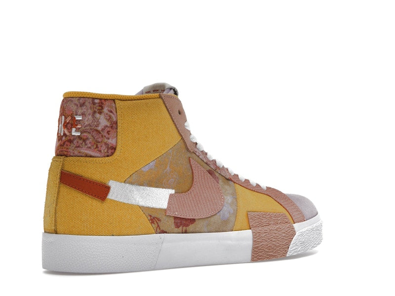 Nike SB Zoom Blazer Mid Premium Floral Paisley Sanded Gold