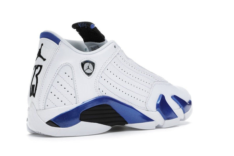 Jordan 14 Retro White Hyper Royal (GS)