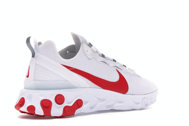 Nike React Element 55 White Red