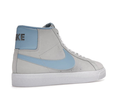 Nike SB Blazer Mid Soft Grey Baby Blue